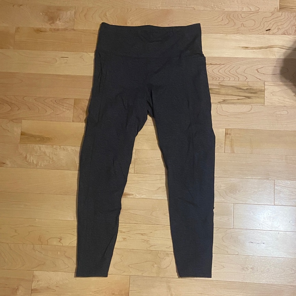 Joy Lab High-Waisted Heather Black Leggings